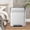 15L*2 38.00*42.80*45.70cm, variant on Dual Compartment Trash Can with 2 Removable Buckets, Brushed Stainless Steel Recycling Bin with Soft-Close Lid & Foot Pedal