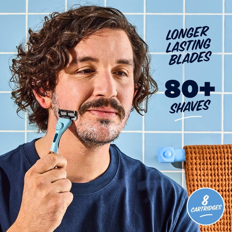 Dollar Shave Club, Men's Razor, 6-Blade Razor Blade Refills 8 ct