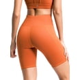 thumbnail image 4 of Women Summer Yoga Pants Slim Fit Solid Color Fitness Fifth Pants, 4 of 9