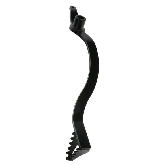 Minkissy Dirt Bike Rear Brake Foot Pedal Black Metal 1Set