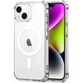 thumbnail image 1 of Funda de teléfono ESR Air Armor HaloLock para iPhone 14/13, transparente, 1 of 7