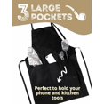 thumbnail image 4 of shiyou-InnoBeta Retirement Gifts, Retirement Apron with Pockets and Adjustable Neck Strap, 4 of 4