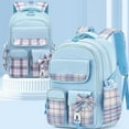 thumbnail image 2 of FUZHIQ School Backpacks School Backpack For 1st 3rd 4th 5th 6th Grade Lightweight Spine Backpack With Large Capacity For Ages 7 16, 2 of 6