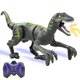 thumbnail image 1 of Juguetes De Dinosaurio Rc De 2,4 Ghz Con 8 Canales De Simulación De Juguete Velociraptor Usb Recargable Caminar Dinosaurio Robot Juguetes Con Led Muyoka Hogar, 1 of 6