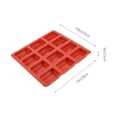 thumbnail image 2 of 2pcs Silicone Mini Loaf Pan Mini Bread Pan Non-stick Cheesecake Baking Mold, 2 of 5
