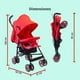 thumbnail image 5 of Carriola De Bastón Reclinable Starkids Andrómeda Rojo Rayada, 5 of 5