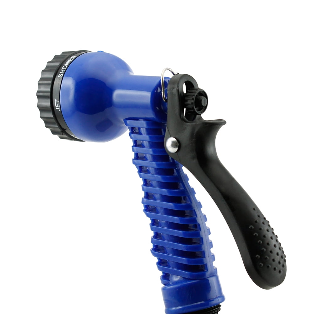 Hose Spray Nozzle >> Expandable Flexible Stronger Deluxe Garden Water Hose W Spray Hose Spray Nozzle >> Expandable Flexible Stronger Deluxe Garden Water Hose W Spray