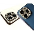 thumbnail image 1 of 2PACK Rear Camera Decorations for iPhone 13 Pro Max / 13 Pro Diamond Lens Ring Protective Decorate Sticker (Silver+Gold), 1 of 5