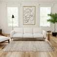 thumbnail image 3 of Unique Loom Hermitage Collection Area Rug - Loggias (6' x 9' Rectangle Chocolate Brown/Black), 3 of 10