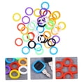 thumbnail image 4 of STRANDCHIC 50Pcs Silicone Assorted Color Key Caps Waterproof Daily Use Decoration, 4 of 6