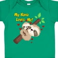 thumbnail image 4 of Inktastic My Nana Loves Me Boys or Girls Baby Bodysuit, 4 of 5