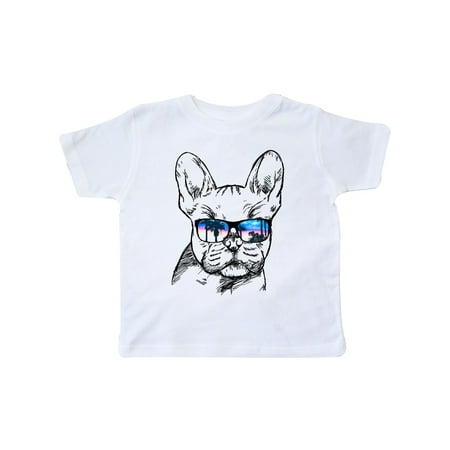 French Bulldog Portrait with Sunglasses Toddler