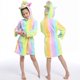 thumbnail image 1 of Albornoz de franela con capucha para bebé, camisón de unicornio, ropa de dormir para niños y niñas, pijamas de animales, ropa de casa para niños, nuevo, Invierno, 1 of 4