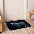 thumbnail image 6 of Constellation Polyester Non-Slip Machine Washable Door Mat - Ideal for Floor Rugs, Chair Mats, Chair Mat, 6 of 6