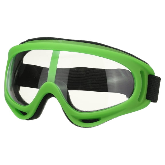 Uxcell Ski Goggles Snowboard Goggles with Clear Lenses Green