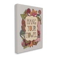 thumbnail image 3 of Stupell Industries Hang Your Towel Intricate Floral Mandala Shapes Graphic Art Gallery Wrapped Canvas Print Wall Art, Design by Valentina Harper, 3 of 5