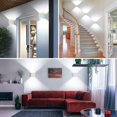 thumbnail image 4 of Luz de pared interior LED Luz de pared LED de 12W 6000K Impermeable IP65 Luz de pared exterior ajustable Zhivalor WLJ-3265, 4 of 5