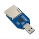 thumbnail image 2 of MóDulo Lector USB 3.0 para Tarjetas SD+TF, 2 en 1, Doble Lectura, Integrado, Mini MóDulo Lector con Chip GL3224., 2 of 5
