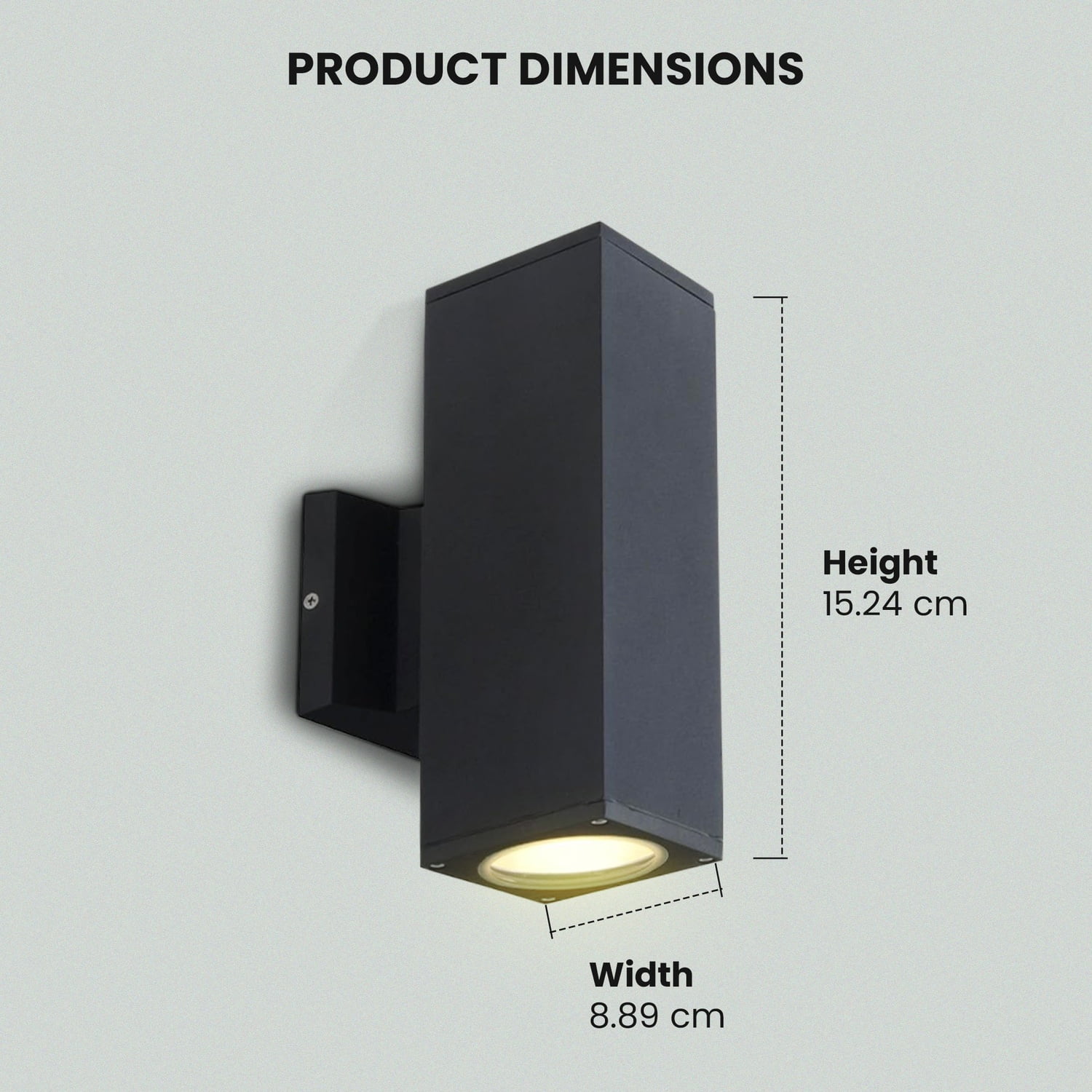 DVI DVP115015BK Summerside 10.25" Black Outdoor 2-Light Wall Sconce Wet Rated