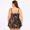 thumbnail image 4 of DPTALR Ensemble Tankini Imprimé Léopard pour Femmes Maillot de Bain Deux Pièces Grande Taille, 4 of 9
