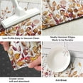 thumbnail image 6 of Fall kitchen rugs set of 2，Fall Kitchen Rugs Fall Entrance Door Mat Pumpkin Maple Leaf Non Slip Kitchen Rug Anti Fatigue Mats for Kitchen Floor Waterproof Washable Rug Runner for Fall Thanksgiving, 6 of 6