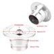 thumbnail image 3 of ID 43.5mm/1.71in Aluminum Alloy Flush Mount Fuel Cell Surge Tank Cap 6 Bolt Opening, 3 of 3
