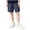 #0106-Blue, variant on Children's Summer Solid Color Yarn Air Conditioning Pants Drying Shorts Sweat Wicking Thin Elastic Waist Pants