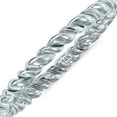 thumbnail image 3 of SZUL Women's 1.7MM Rope Twist Wedding Band in 14K White Gold, 3 of 4