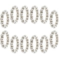thumbnail image 3 of 12 servilleteros de perlas, servilleteros de perlas, servilleteros decorativos, hebillas, 3 of 4