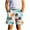 White#8, variant on Fesfesfes Boys and Girls' Casual Printed Summer Shorts Adjustable Waist Beach Swim Shorts for Kids,Comfortable Playwear for Pool,Vacation(Yellow#9,11-12 Years)