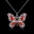 thumbnail image 2 of Personality Vintage Multicolor Butterfly Necklace For Women Jewelry GiftsWomen's Necklaces Accessories for Women, 2 of 8