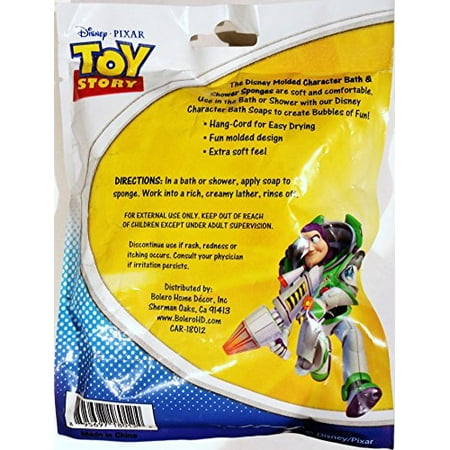 Buzz Lightyear Toy Story Bath Shower Sponge Canada - Bolero Home Decor