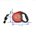 thumbnail image 3 of Laisse pour Chien Rétractable 26 Pieds Max 40KG Bonne Laisse pour Animal Solide Extensible Verrouillable Corde Ruban 3 Couleurs, 3 of 8