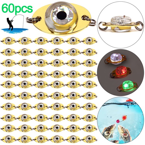 LED para Trampa Señuelos Pesca Lámpara Cebo Calamar Y Peces Submarinos (multicolor)