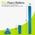 thumbnail image 2 of ProsourceFit Flex Foam Rollers, Full and Half, 36"L or 12"L for Muscle Therapy (MFR), Core Stabilization and Balance Exercises, 2 of 7