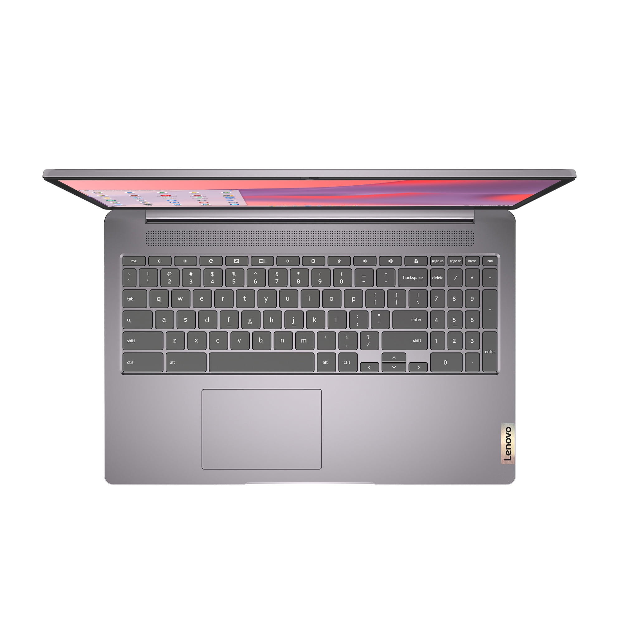 Lenovo 15.6" FHD Celeron N4500 Laptop 1.1GHz Intel UHD Graphics 4GB RAM 64GB SSD Chrome OS Artic Grey
