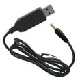 thumbnail image 1 of QC3.0 USB to 3.5/4.4/5.5mm 12V 1.5A Step-up Converter Power Supply Cable for WiFi Router Speaker Camera LED Lamp Fan, 1 of 3