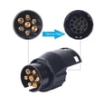 thumbnail image 4 of Trailer Adapter Connector 12V 7 Pin To 13 Pin PlugTowbar Towing Waterproof Plugs Socket Adapter Car Truck Caravan Accessories ,Heavy-Duty, 4 of 6