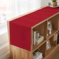 thumbnail image 6 of Table Runners 72 Inches Long Dress Scarves, Pure Red Farmhouse Kitchen/Dining Table Runner, Coffee Tablerunners, Simple Solid Color 18x72 Inch, 6 of 9
