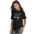 thumbnail image 3 of Stop Dreaming Start Doing Inspiring Girls Kids T Shirt Tees Teen Brisco Brands L, 3 of 6