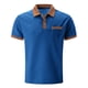 thumbnail image 1 of Playeras Negras Para Hombre Algodon Camiseta De Manga Corta Con Botones Y Bolsillo En El Pecho Con Bloques De Color Para Hombre, 1 of 5