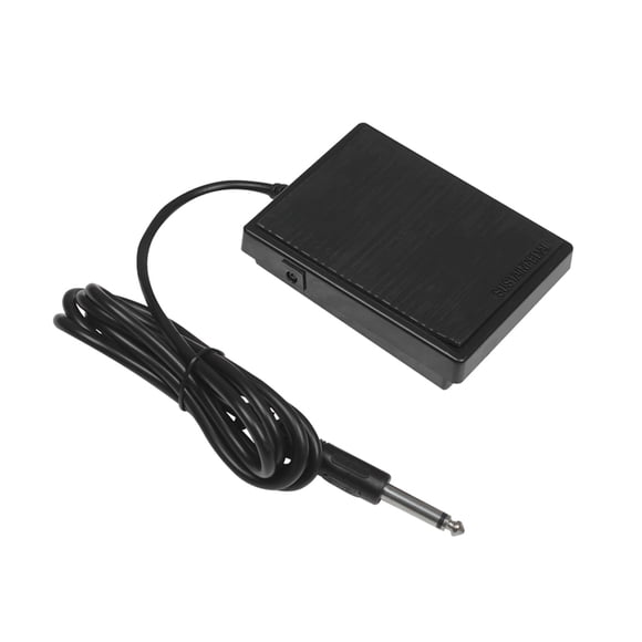 Universal Sustain Pedal Keyboard Foot Damper Pedal with 6.35mm Plug for Electronic Organ MIDI Keyboards