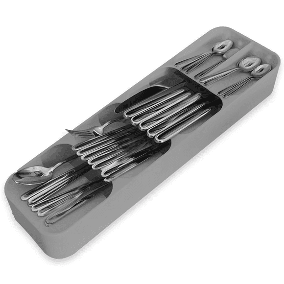 Archy Bandeja Organizador De Cubiertos 5 Compartimientos Porta Utensilios Cajon Para Cocina Almacenamiento De Cuchara Tenedor Cuchillo