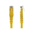 thumbnail image 3 of StarTech.com 7ft CAT6 Ethernet Cable, 10 Gigabit Molded RJ45 650MHz 100W PoE Patch Cord, CAT 6 10GbE UTP Network Cable with Strain Relief, Yellow, Fluke Tested/Wiring is UL Certified/TIA - Category 6 - 24AWG (C6PATCH7YL) - Patch cable - RJ-45 (M) to RJ-45 (M) - 7 ft - CAT 6 - molded - yellow, 3 of 5