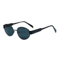 thumbnail image 5 of 2026 Fashionable Oval Metal Full-Rim Sunglasses, Unisex Sunglasses for Men and Women in European and American Style, 5 of 8