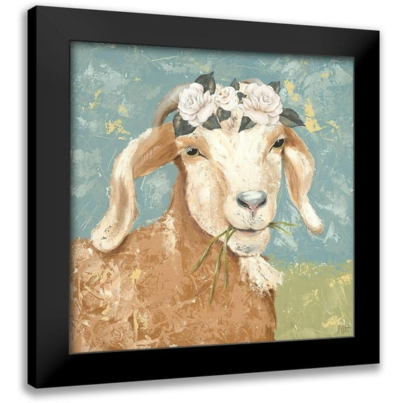 Reynolds, Jade 12x12 Black Modern Framed Museum Art Print Titled - Farm Fun I