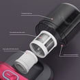 thumbnail image 4 of Instrumento De Eliminación De Ácaros Ultravioleta Eliminador de ácaros al vacío de mano 8000PA UV inalámbrico para sofá colchón (púrpura) Tmvgtek Libre de BPA, 4 of 9