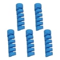 thumbnail image 2 of 2x5 Uds Funda De Cable De Bicicleta Espiral Impermeable Para Protector De Carcasa Racing Azul, 2 of 8