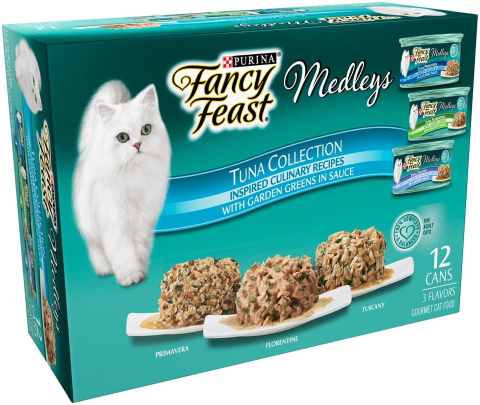 (12 Pack) Fancy Feast Medleys Tuna Recipe Collection Adult Wet Cat Food