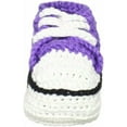 thumbnail image 4 of Jefferies Socks Unisex Newborn High Top Crochet Sneaker Bootie 1 Pair, 4 of 5